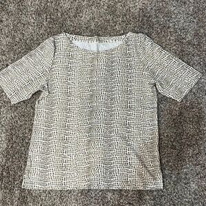 CHICO'S BOAT NECK T-SHIRT